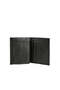 Chianti Deer Leather Wallet - Black - 4
