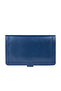 Leather Travel Wallet - Midnight Blue - 3