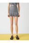 High Waist Flounce Skirt - 3
