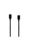 كابل Zero USB-C إلى USB-C يدعم الشحن السريع PD 60W بطول 1 متر - أسود - 4