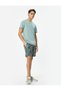 Sports T-Shirt Stripe Detailed Crew Neck Short Sleeves - 2