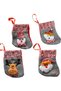 Christmas Pine Tree Ornament Snowman Socks Custom Decor Christmas Ornament 15 cm - 2