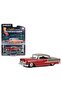 1/64 California Lowriders Series 3- 1955 Chevy Bel Air - Rojo Rubí Y Bronce Mate Escala