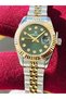 Dk.03.10029-3 Gold-Gri Aranan Kasa Special Stone Women's Wristwatch - 2