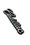 Special for Labelers Metal Chrome Floor Black Arma Cadillac Lettering Model Adhesive Luggage or Fender - 2