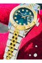 Dk.03.10029-3 Gold-Gri Aranan Kasa Special Stone Women's Wristwatch - 3