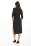 Split Button Detail Three Quarter Sleeve Knitwear Dress 7080 - 3