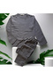 100% Cotton Muslin Men's Pajama Set 1001 - 3