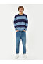 Crew Neck Sweater Knitwear Long Sleeve - 2