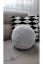 3-Piece Throw Pillow / Pillow 2 Large Gray - 1 Large Tile (40cm / 40cm) - 2