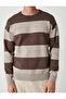 Crew Neck Sweater Knitwear Long Sleeve - 5