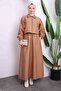 Mink Crop Jacket Dress Combination
