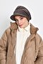Fleece Hat with Visor, B-73Pl, Smoked