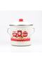 Enameled Copper Yogurt Bucket Pulses Storage Pot Yogurt Pot 20 cm - 6