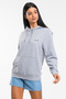 Women's Hooded Comfortable Slim Fit Ar Printed Sweatshirt Spr24Swk122 - 2