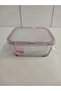 Feyzade Set of 2 Glass Storage Containers with Lock - 1150Cc Square (Frs-249) - 4