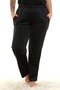 Yumoş Velvet Pocket Single Bottom Pajamas - 5