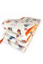 Baby Child Crib Edge Protection for 60X120 Crib (4 Pieces) Traffic Orange