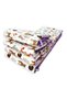 Baby Child Crib Edge Protection for 80X130 Crib (4 Pieces) Nature Lilac