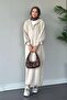 Enzo Premium Yarn Series Zip-Up Long Knit Dress - 7