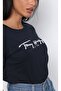 Organic Cotton Metallic Logo Long Sleeve t Shirt - 2