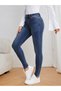 Women's High Waist Narrow Leg Super Skinny Fit Stretchy Ankle Length Denim Jean Jeans Pants C596 - 5