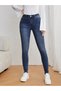 Women's High Waist Narrow Leg Super Skinny Fit Stretchy Ankle Length Denim Jean Jeans Pants C596 - 4