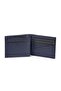 Dkl0777-2 Men's Navy Blue Wallet & Card Holder Made of Real Leather - 2