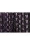 Butterfly Model Lila Double Color Rope Curtain Ready Buttons Stitched Rope Curtain 300*280cm - 5