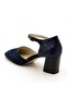 40 - 41 - 42 - 43 - 44 9797 Navy Blue Suede Large Size Shoes - 3