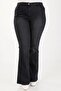 Flared Leg Lycra Plus Size Jeans Trousers.