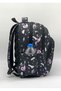 Primary School Backpack Set with Character Pattern Foil Nutrition and Pen Holder - 4