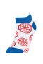 Boy's Marvel Spiderman 3-Piece Cotton Booties Socks Z9028a6ns - 4