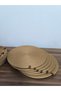 13 piece 32 cm gold color saucepan set / bread basket / coaster american service / coffee presentation - 4