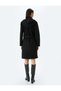 Belted Double Breasted Hooded Long Stamp Coat - 4