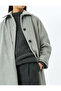 Buttoned Pocket Long Cashmere Scarf Coat - 5