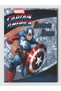 Captain America Coloring Book (20 Full Pages), (+1 Page Sticker)