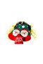 Christmas Gift New Year's Gift Socks Santa Cozy Santa Claus Patterned Christmas Stocking - 2