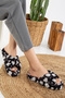 Cross Women's Indoor Slippers Winter Wool Slippers - 2