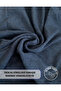 Camisole Full-Length Body Sweatshirt, Ribbed Fabric Blouse, Lycra, Indigo Melange Badi - 6