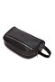 Black Vegan Leather Personal Care and Daily Clutch Bag, Large Portfolio & Clutch Bag - 4