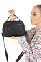 Women's Black Shoulder Bag