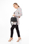 Women's Black Shoulder Bag - 3