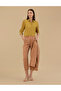 Brown Copper Fabric Trousers 50262597-Vr233