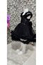 Black Tulle and Sequin Evening Gown & Graduation Dress - 6