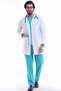 Men's Doctor Apron - Jacket Collar