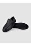 100% Genuine Leather Black Men's Loafer - 4