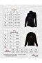 Cotton Half-Neck Camisole Body Sweatshirt, Ribbed Fabric Lycra Blouse Brown Badi - 6