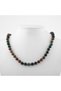 Indian Agate 8 Mm Knotted Natural Stone Necklace - 2