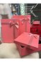 Kolix 3-Piece Pink Bow Valentine's Day Gift Decorative Organizer Bundle Box - 4